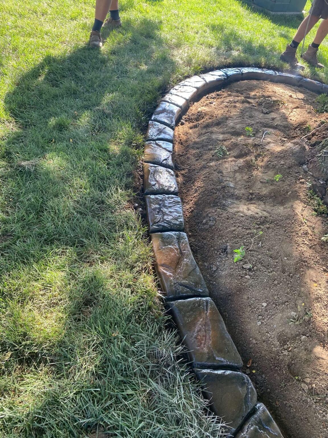 JBs Custom Curbing Decorative Concrete Curbing Red Deer