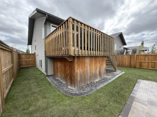 JBs Custom Curbing recent landscaping project.