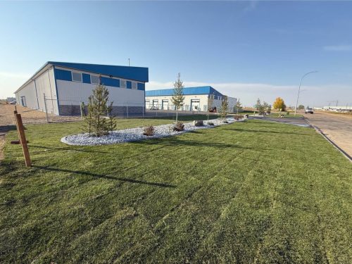 JBs Custom Curbing recent landscaping project.